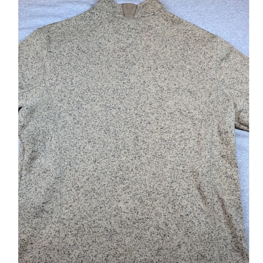 Badlands Galt Jacket Mens 2XL Oatmeal Heather Full Zip Fleece Sweater RN127615